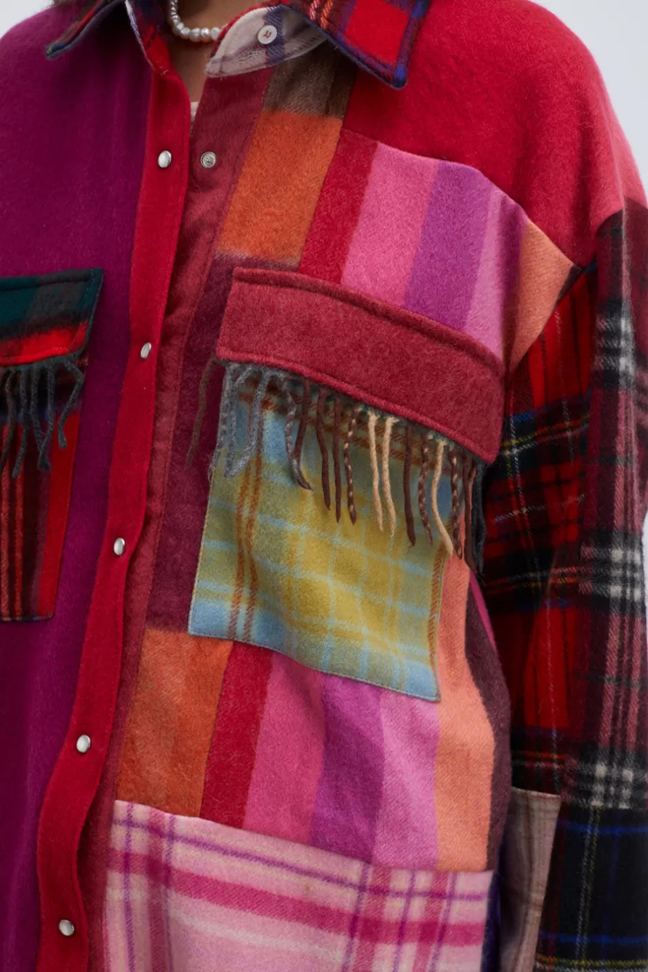 Donna Roy Rogers Camicia Old Glory Vintage Cashmere