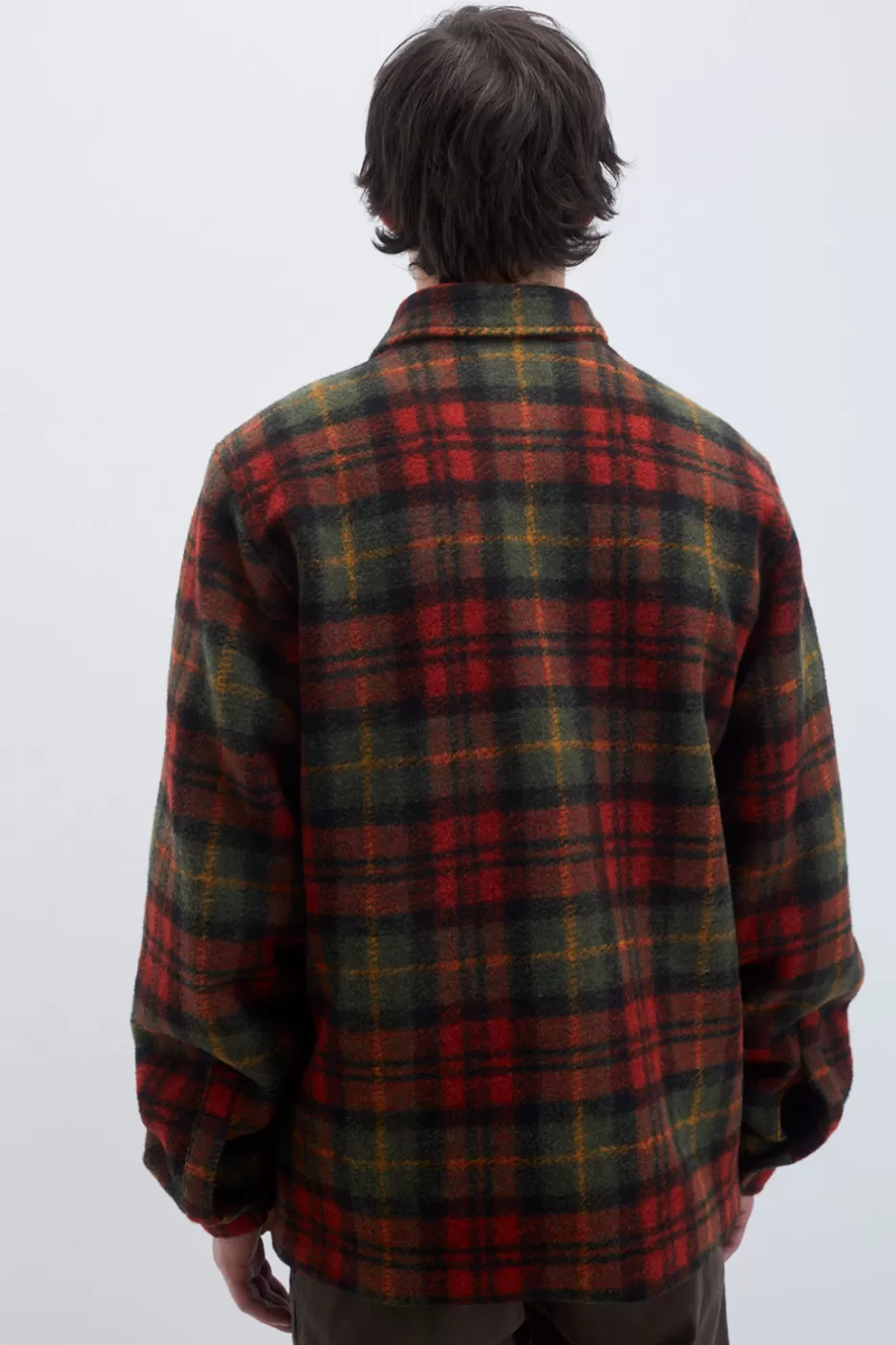 Uomo Roy Rogers Camicia Over Cottage Check