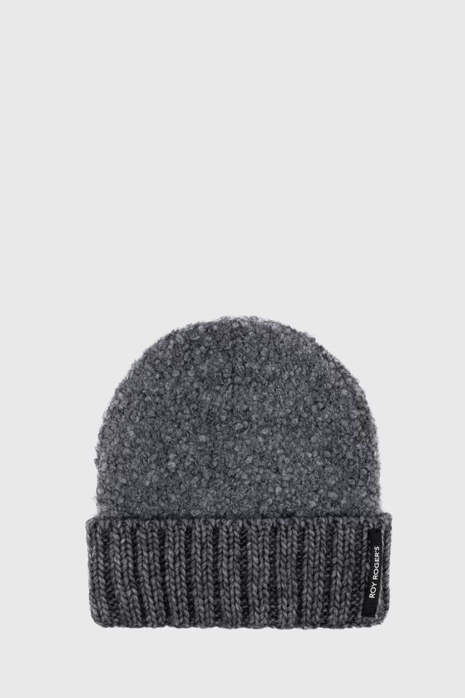 Donna Roy Rogers Cappello Beanie In Lana Boucle