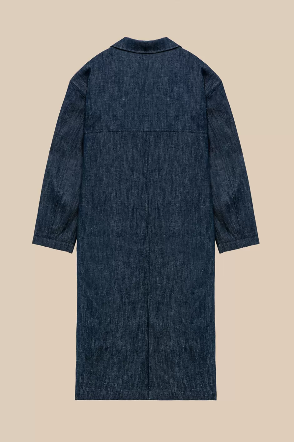 Donna Roy Rogers Cappotto Vintage 60 70th Denim Rinse