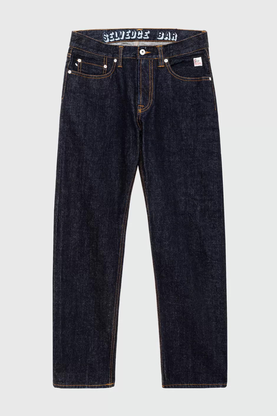 Uomo Roy Rogers Cult Wide Man Jap Selv. Shrink To Fit Denim Rinse