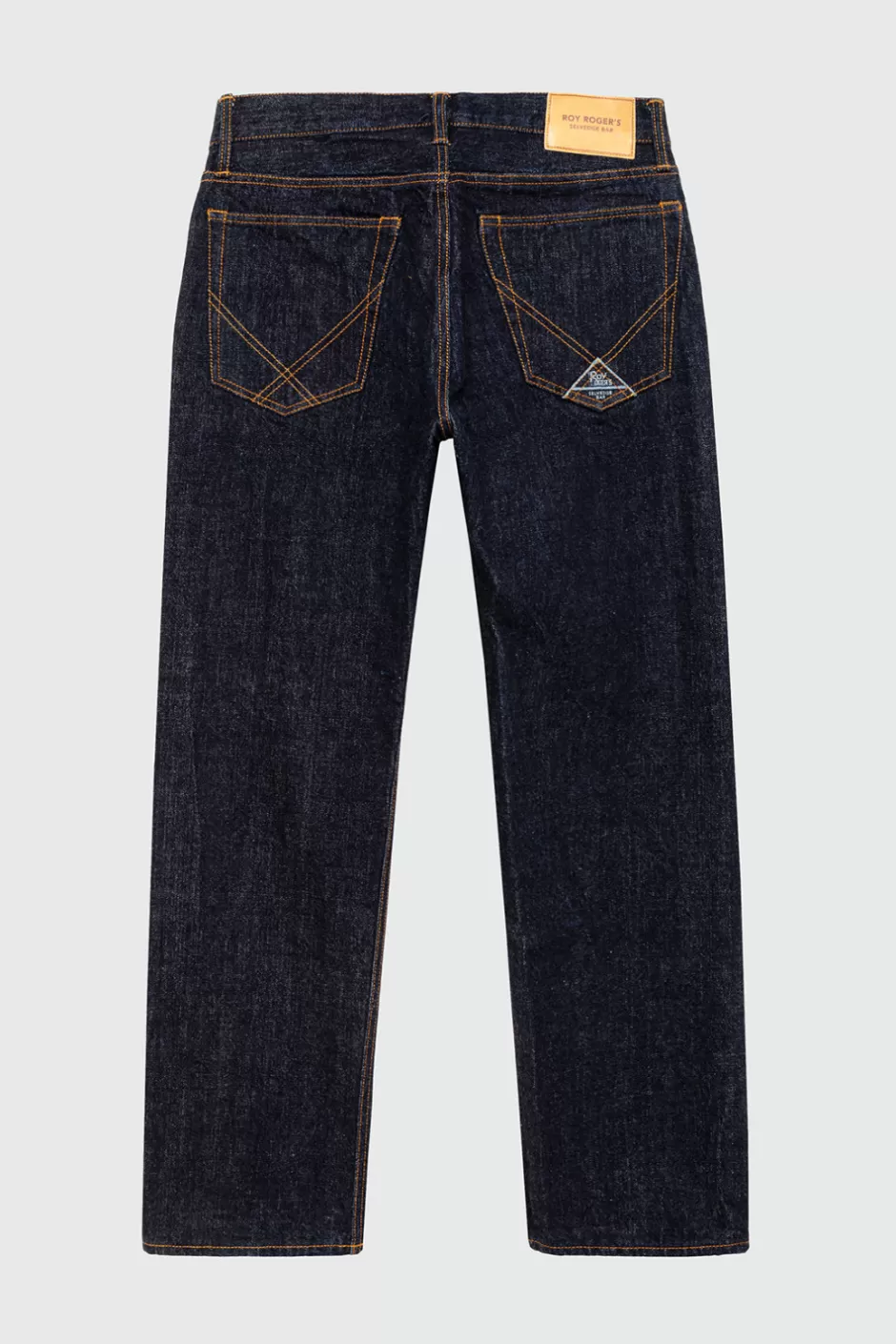 Uomo Roy Rogers Cult Wide Man Jap Selv. Shrink To Fit Denim Rinse