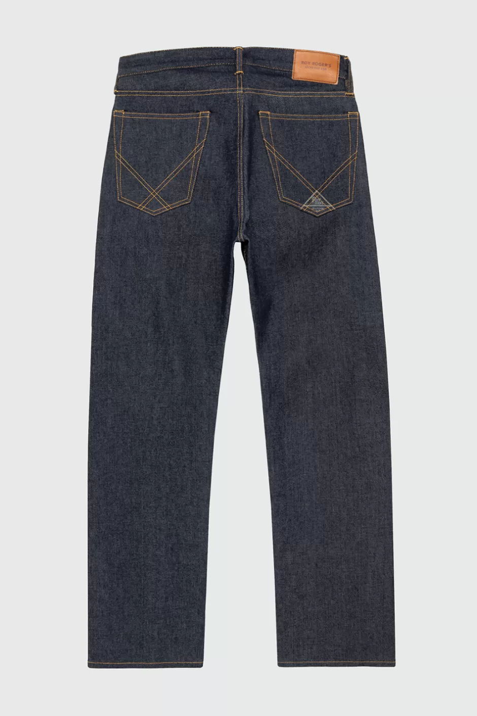 Uomo Roy Rogers Cult Wide Man U.s.a. Selvedge Denim Raw