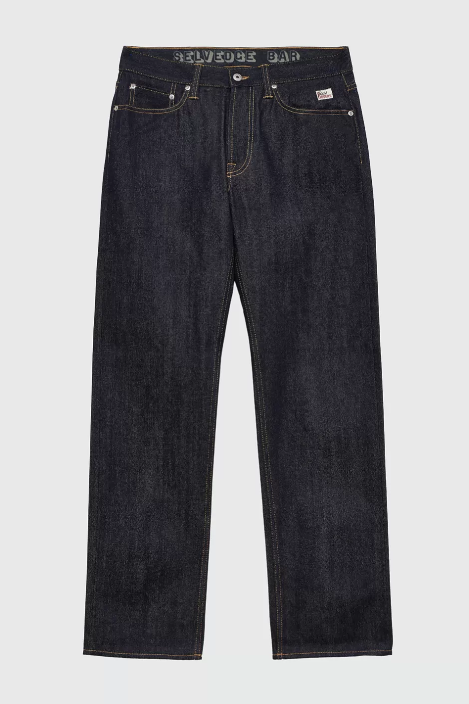 Uomo Roy Rogers Cult Wide Selvedge Bar Roy Roger's Denim Raw