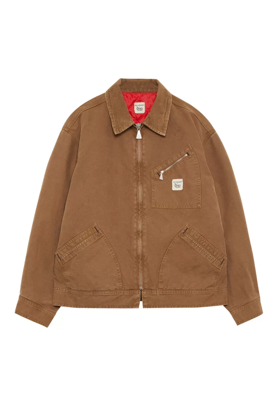 Uomo Roy Rogers Giacca Work Roy Roger's X Dave's Ny In Canvas