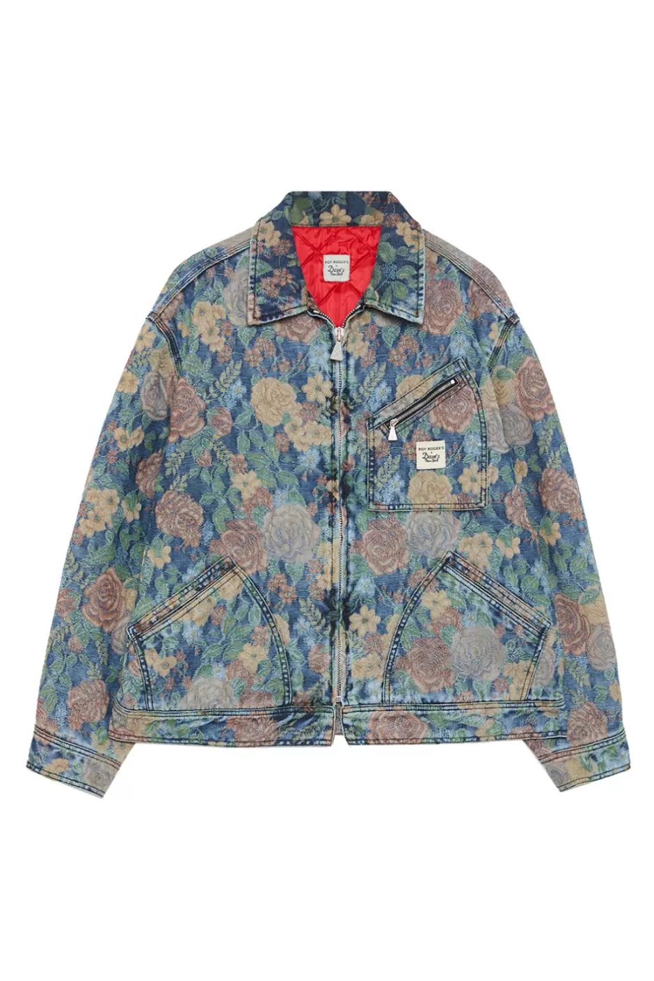 Uomo Roy Rogers Giacca Work Roy Roger's X Dave's Ny In Jacquard Tapestry