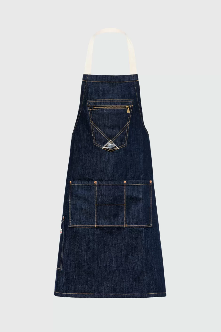 Donna Roy Rogers Grembiule Denim Washed