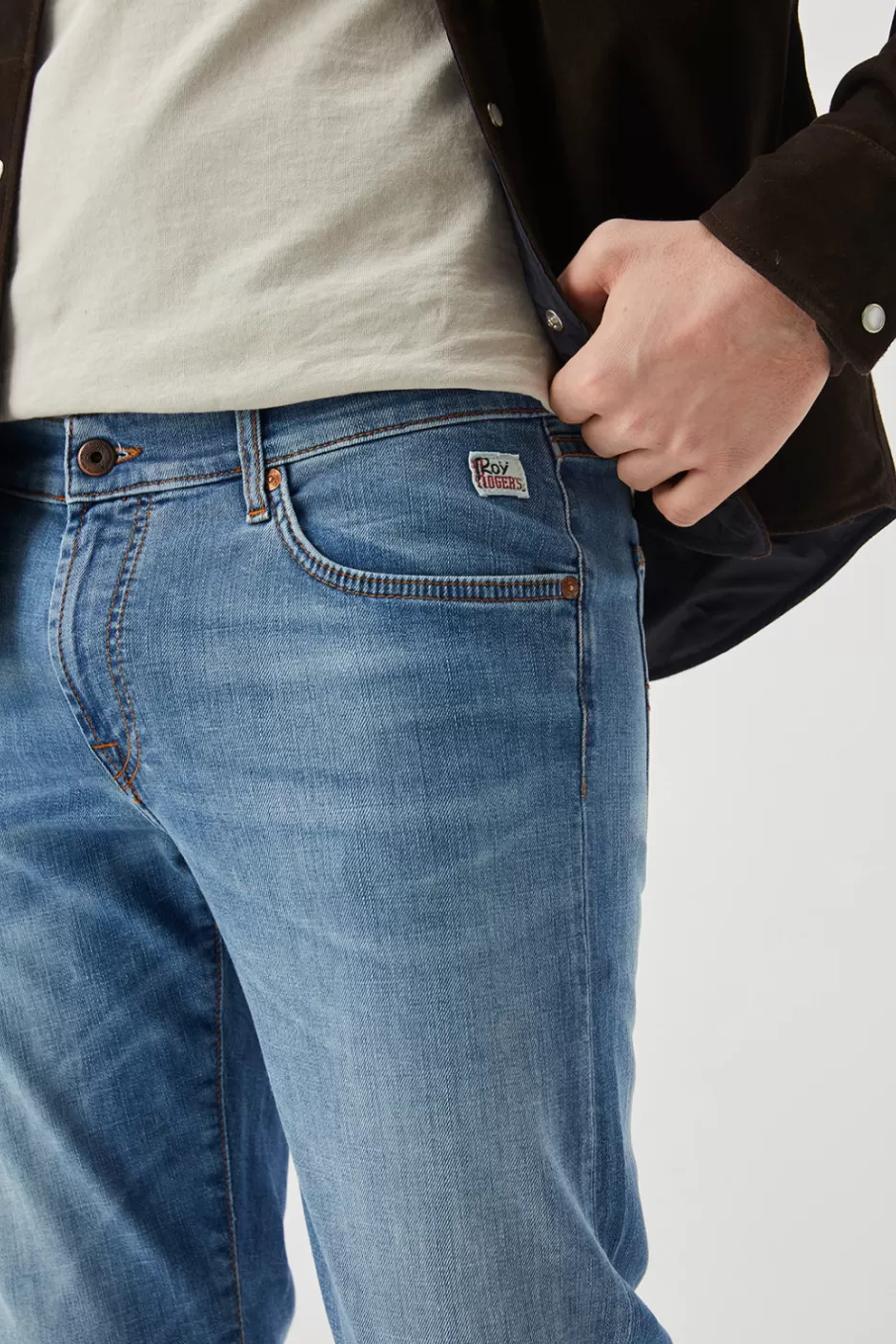 Uomo Roy Rogers Jeans 517 April