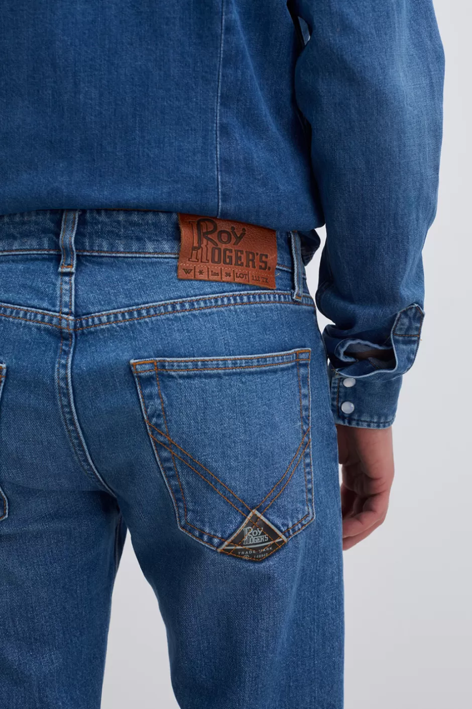 Uomo Roy Rogers Jeans 517 Mick