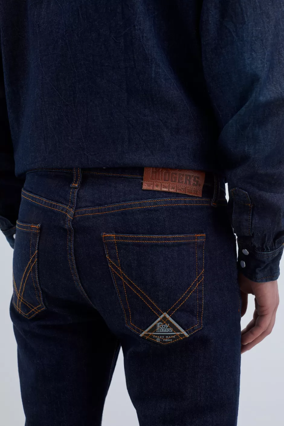 Uomo Roy Rogers Jeans 517 Wash 87