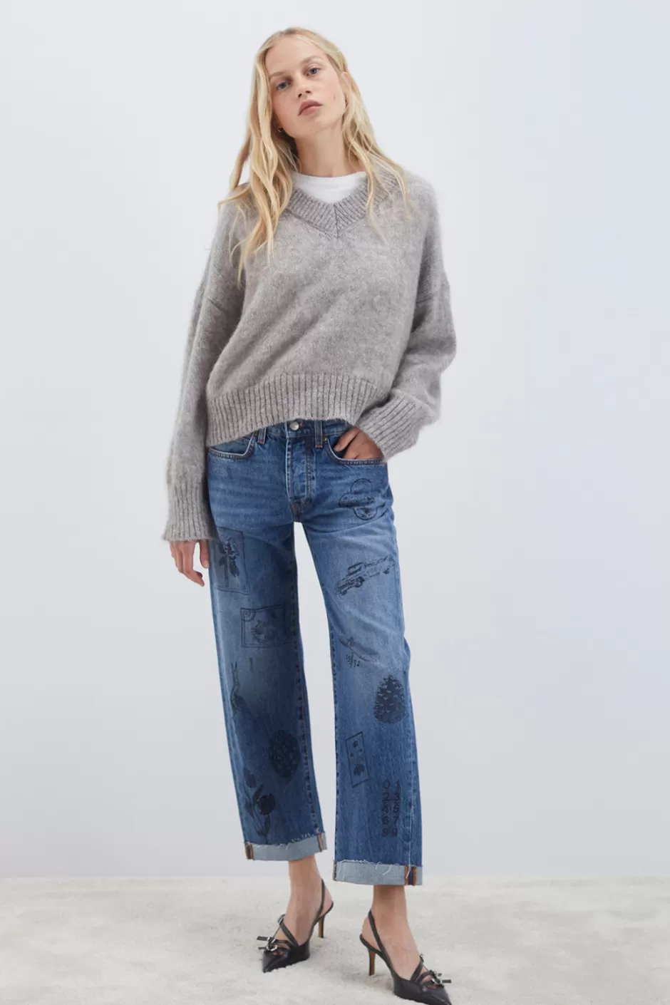 Donna Roy Rogers Jeans New Oskar Fiction