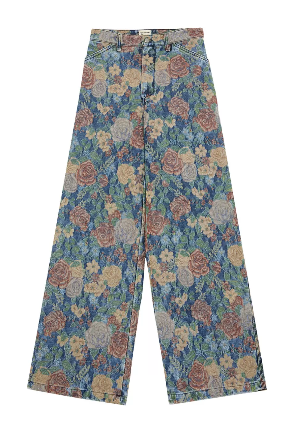 Donna Roy Rogers Jeans Statement Roy Roger's X Dave's Ny In Jacquard Tapestry