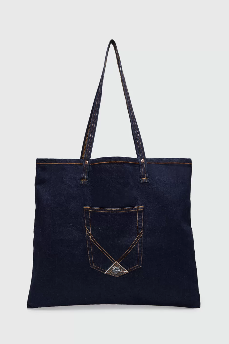 Donna Roy Rogers Shopper In Denim