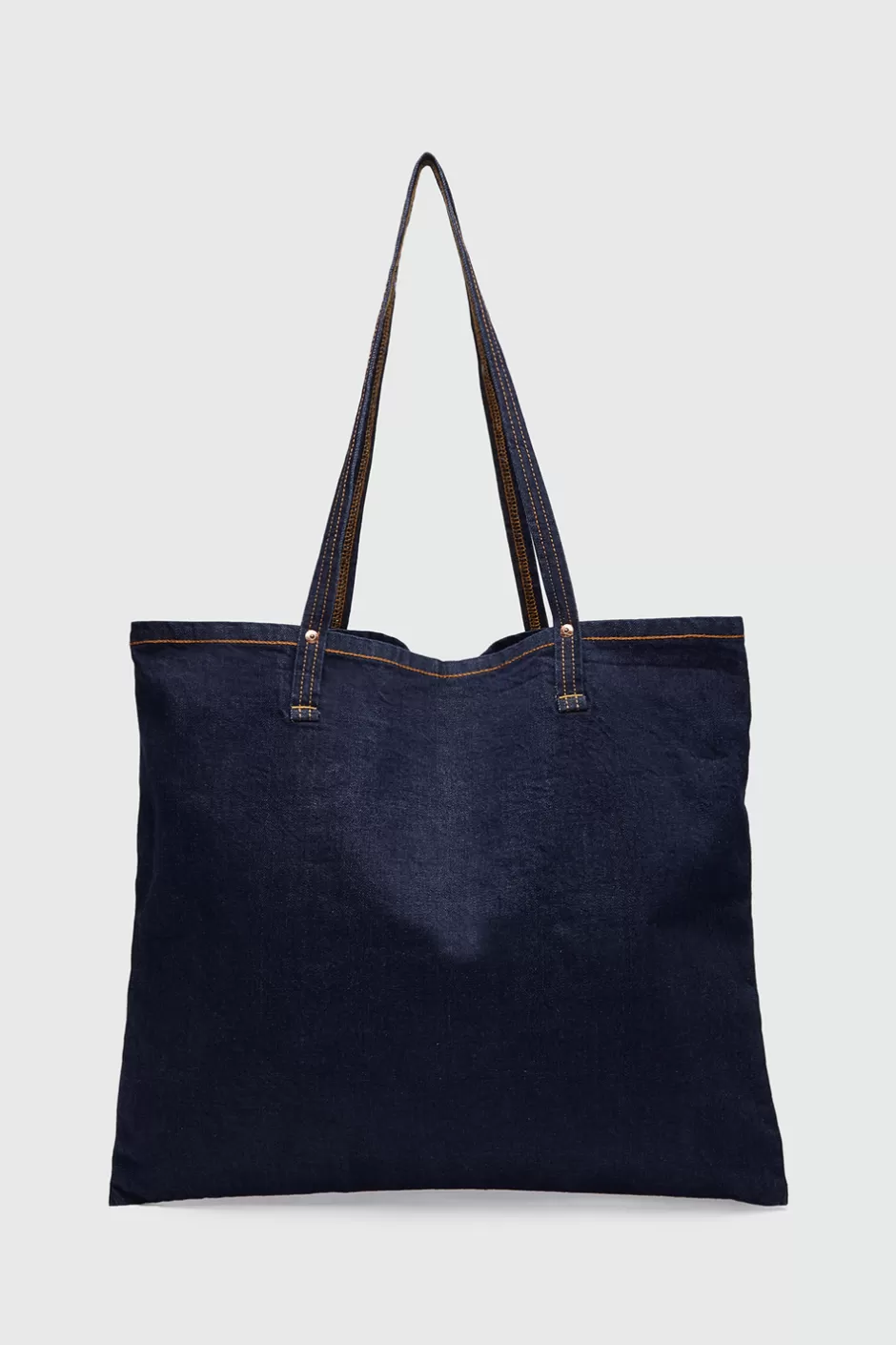 Donna Roy Rogers Shopper In Denim