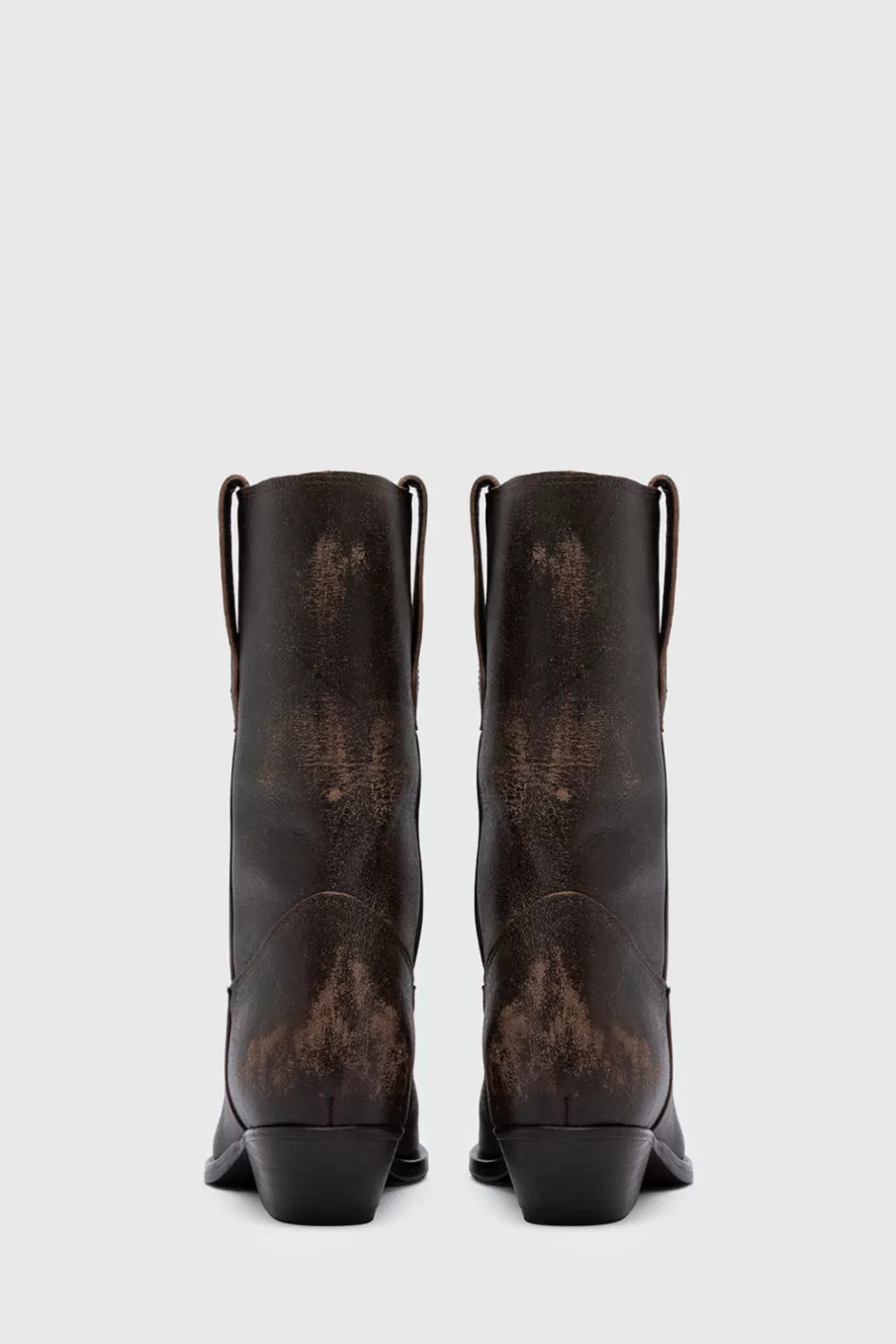 Donna Roy Rogers Texano Capalbio In Pelle Vintage
