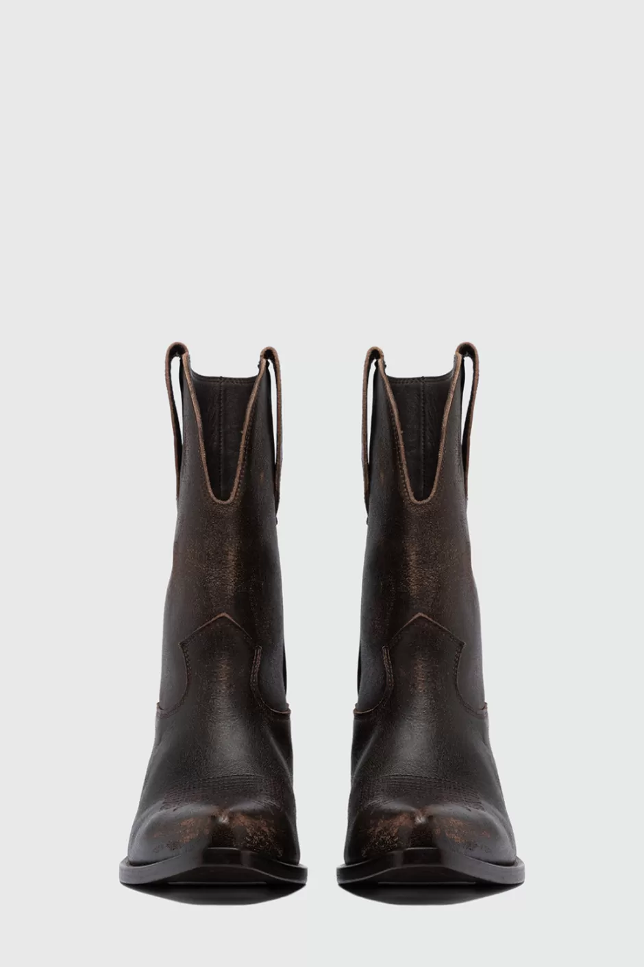 Donna Roy Rogers Texano Capalbio In Pelle Vintage