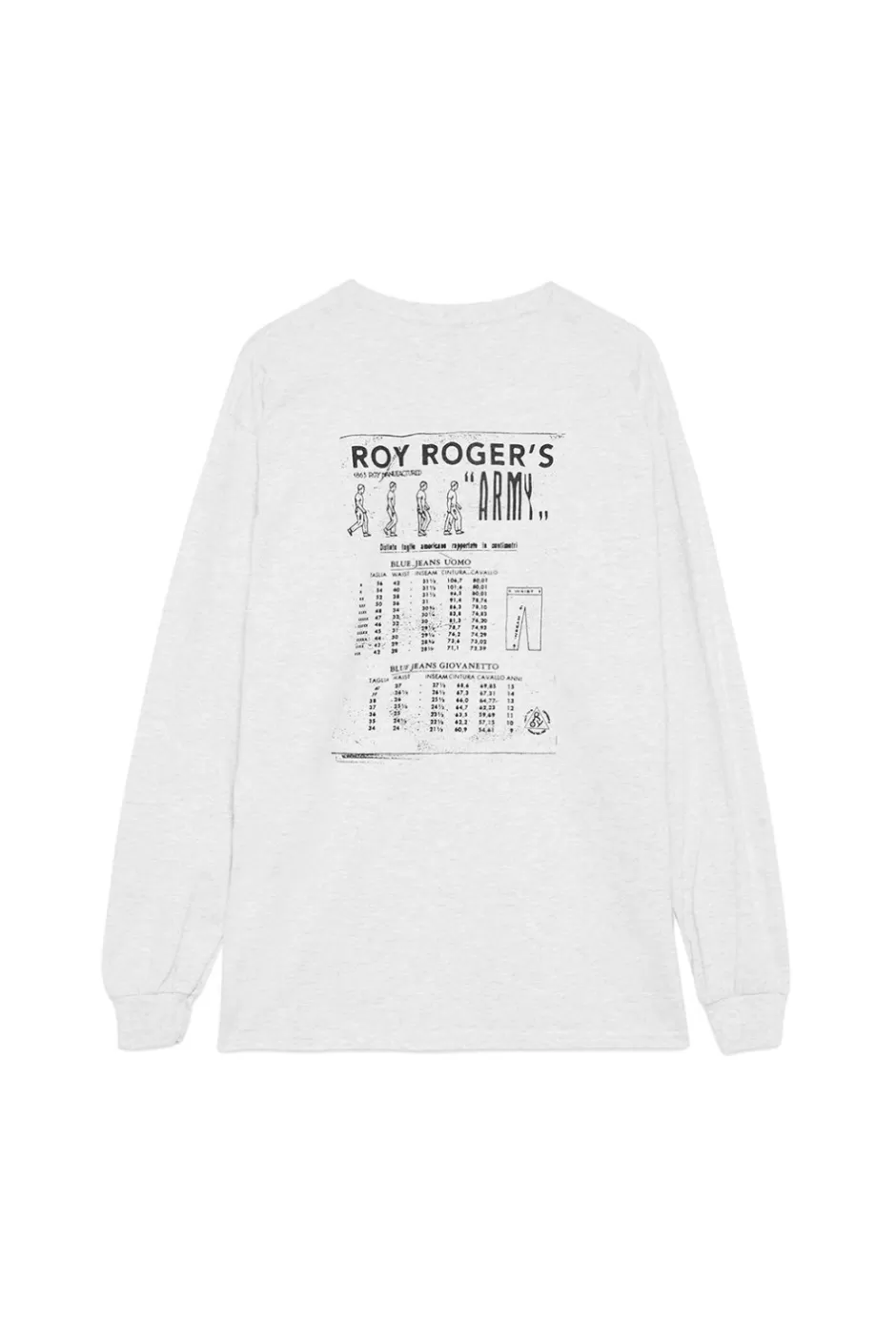 Uomo Roy Rogers T-shirt Roy Roger's X Dave's Ny Con Stampa Army