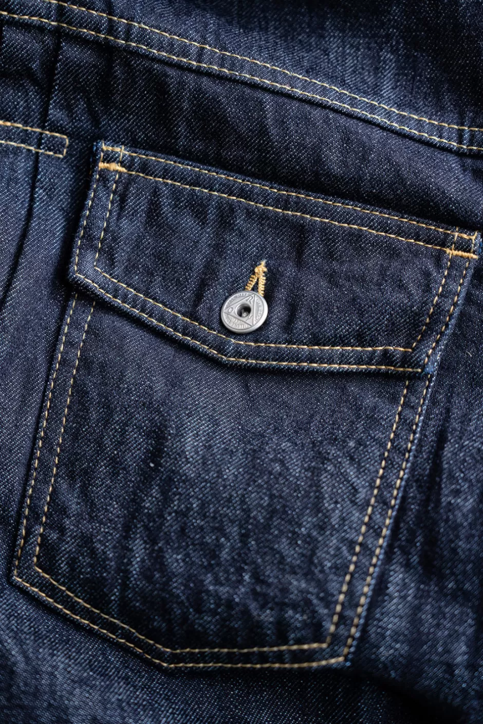 Uomo Roy Rogers Type X Man Jap Selvedge Denim Rinse