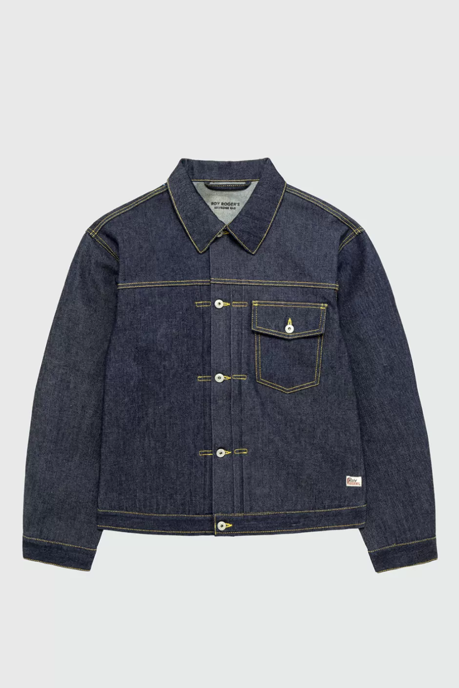 Uomo Roy Rogers Type X Man U.s.a. Selvedge Denim Raw